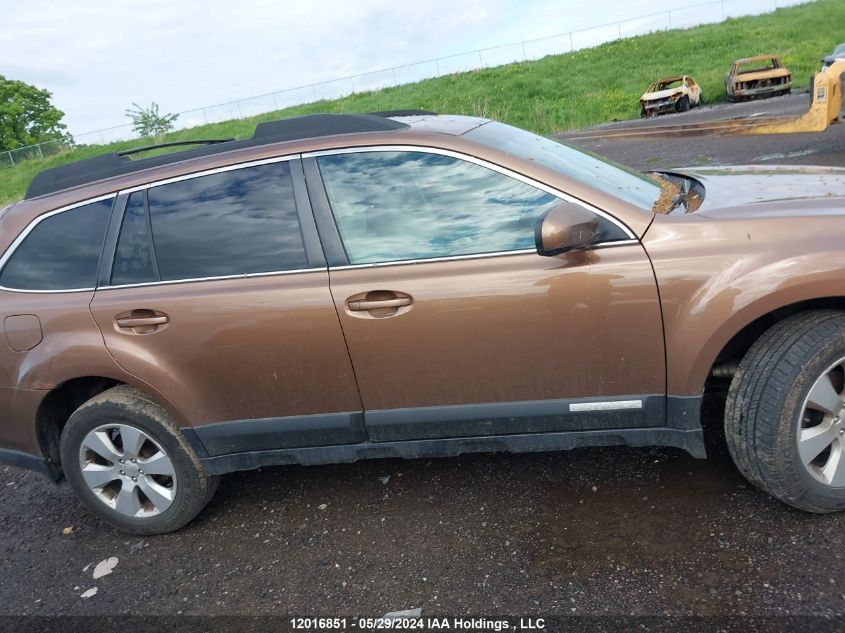 2011 Subaru Outback 2.5I Premium VIN: 4S4BRGGCXB3356671 Lot: 12016851