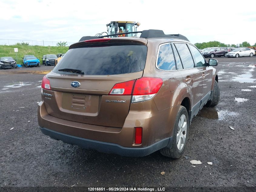 2011 Subaru Outback 2.5I Premium VIN: 4S4BRGGCXB3356671 Lot: 12016851