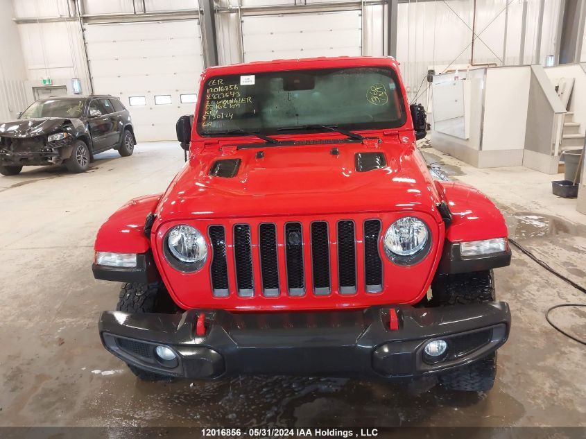 2021 Jeep Wrangler Unlimited Rubicon VIN: 1C4HJXFN0MW823543 Lot: 12016856