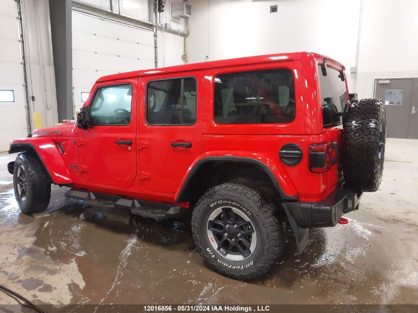2021 Jeep Wrangler Unlimited Rubicon VIN: 1C4HJXFN0MW823543 Lot: 12016856