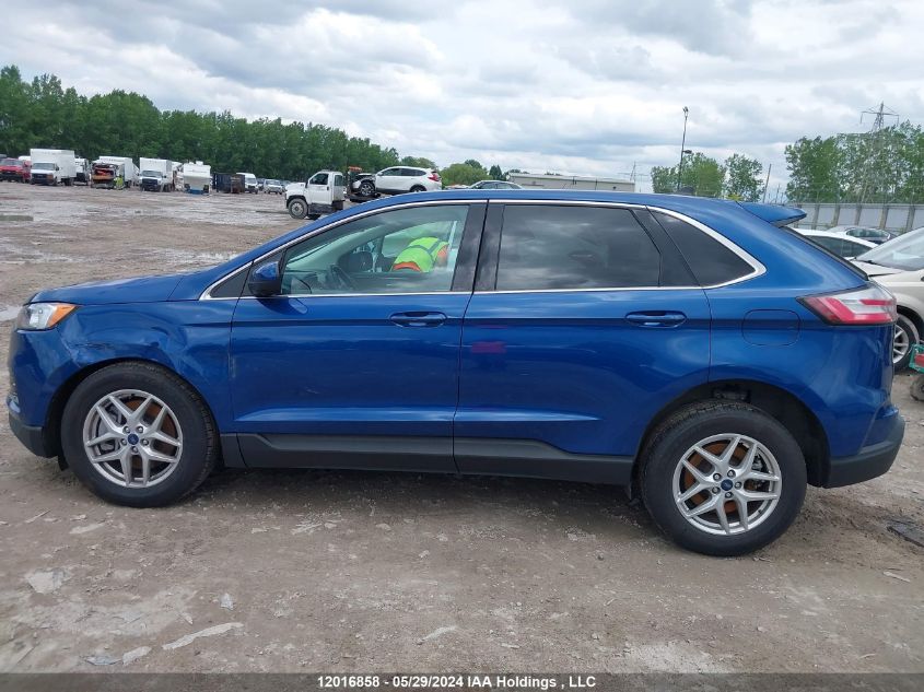 2022 Ford Edge Sel VIN: 2FMPK4J90NBA45180 Lot: 12016858