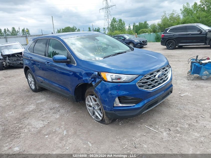 2022 Ford Edge Sel VIN: 2FMPK4J90NBA45180 Lot: 12016858