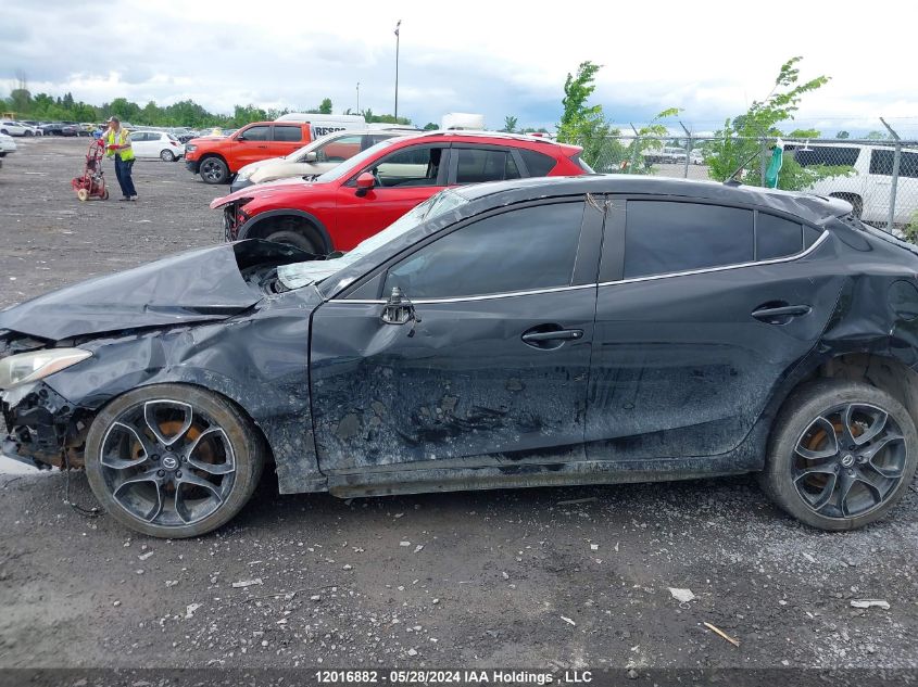 2014 Mazda 3 Touring VIN: JM1BM1L75E1194988 Lot: 12016882