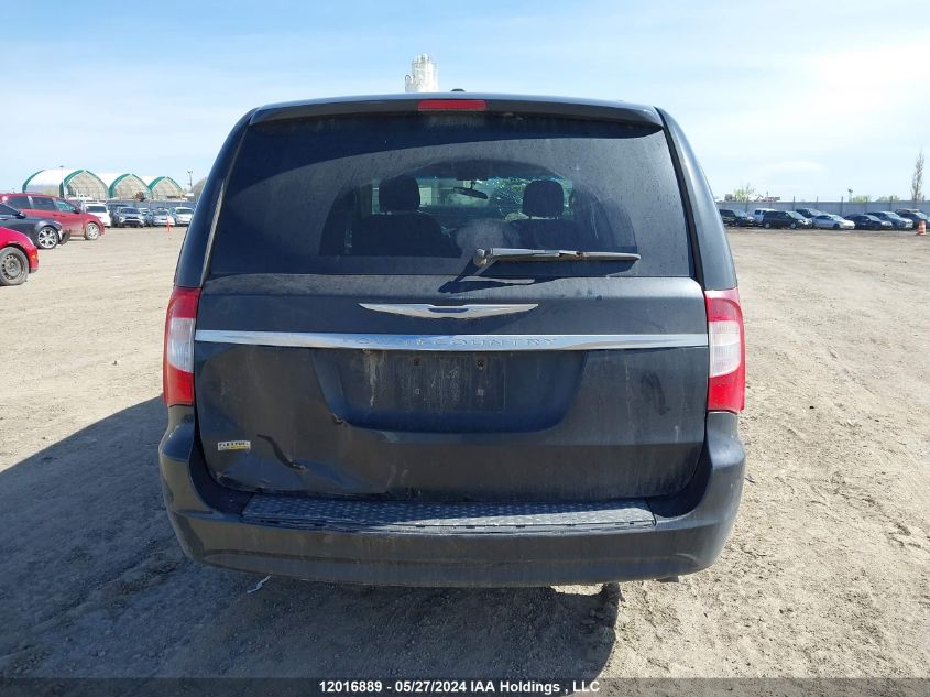 2016 Chrysler Town & Country Touring VIN: 2C4RC1BG7GR302495 Lot: 12016889