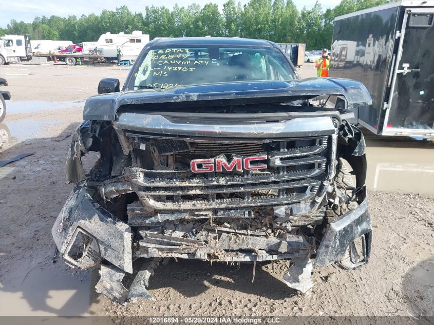 2021 GMC Canyon At4 VIN: 1GTG6FEN7M1143905 Lot: 12016894