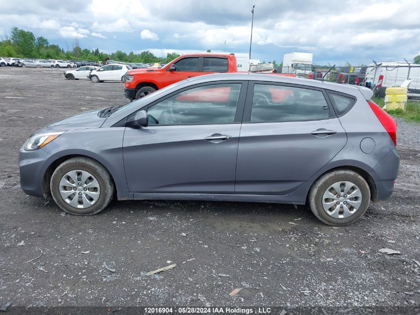 2015 Hyundai Accent Gs VIN: KMHCT5AE8FU211391 Lot: 12016904