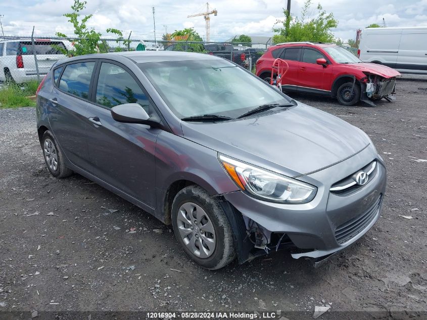 2015 Hyundai Accent Gs VIN: KMHCT5AE8FU211391 Lot: 12016904