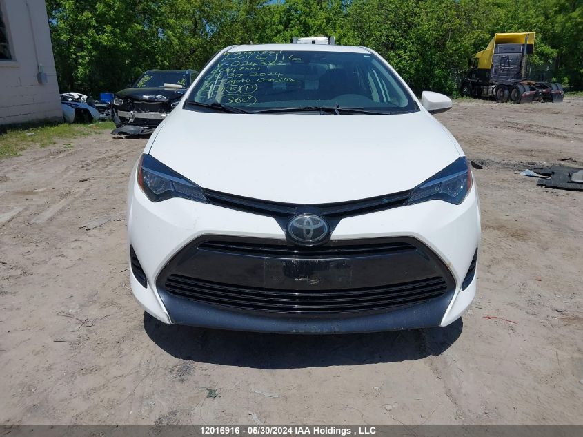 2018 Toyota Corolla Le VIN: 2T1BURHE3JC024382 Lot: 12016916