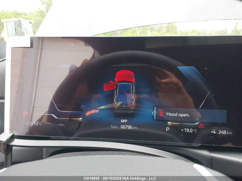 2024 BMW I4 VIN: WBY73AW0XRFS54925 Lot: 12016928