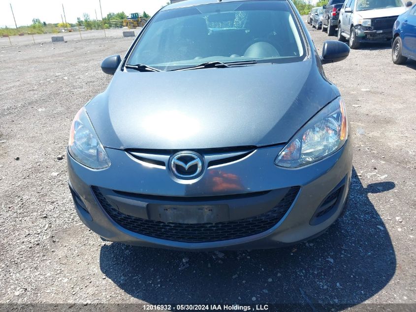 2012 Mazda Mazda2 VIN: JM1DE1KYXC0139309 Lot: 12016932