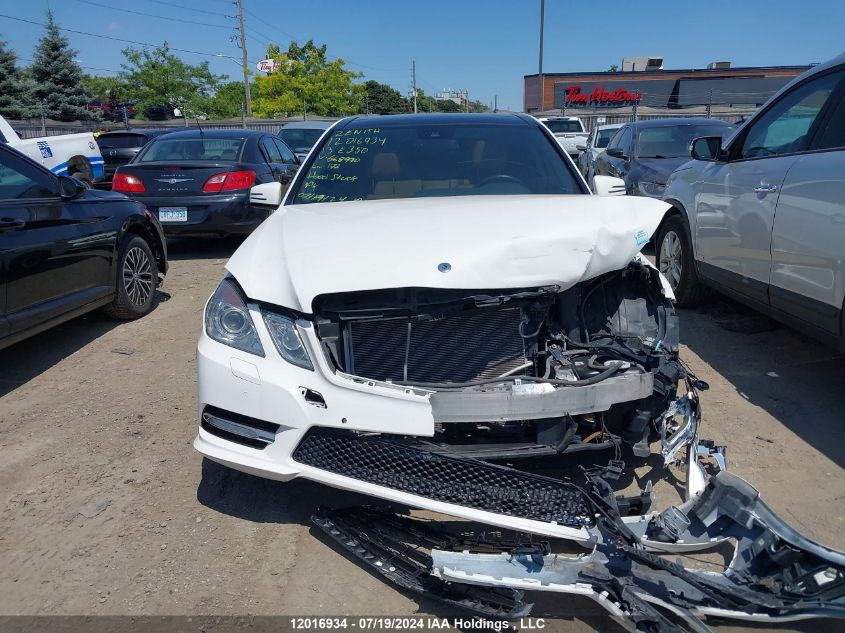 2013 Mercedes-Benz E 350 4Matic VIN: WDDHF8JB6DA668990 Lot: 12016934