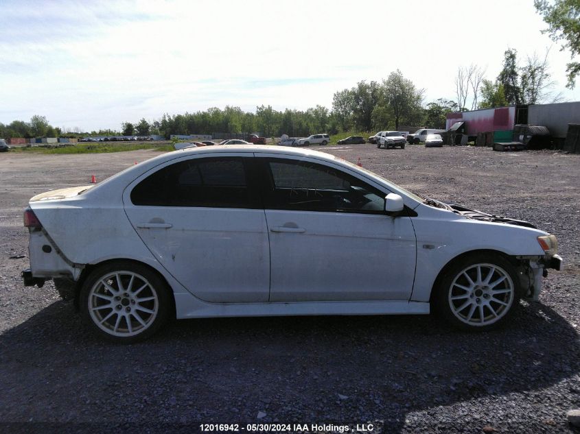 2010 Mitsubishi Lancer VIN: JA32V6FV3AU606546 Lot: 12016942