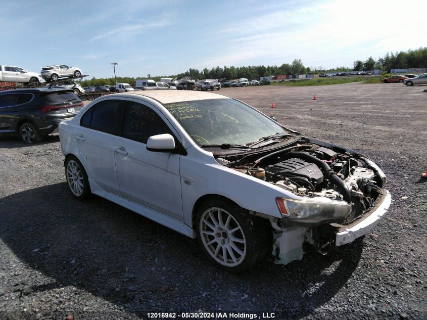 2010 Mitsubishi Lancer VIN: JA32V6FV3AU606546 Lot: 12016942