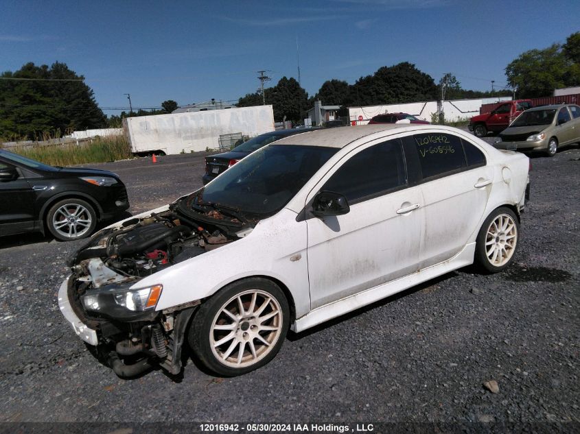 2010 Mitsubishi Lancer VIN: JA32V6FV3AU606546 Lot: 12016942