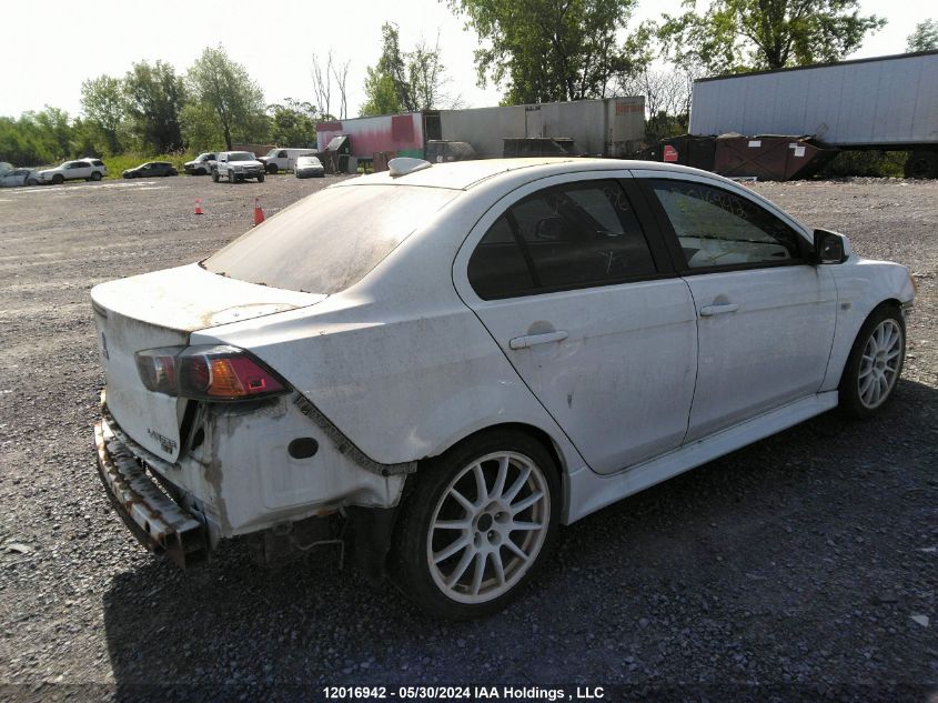 2010 Mitsubishi Lancer VIN: JA32V6FV3AU606546 Lot: 12016942