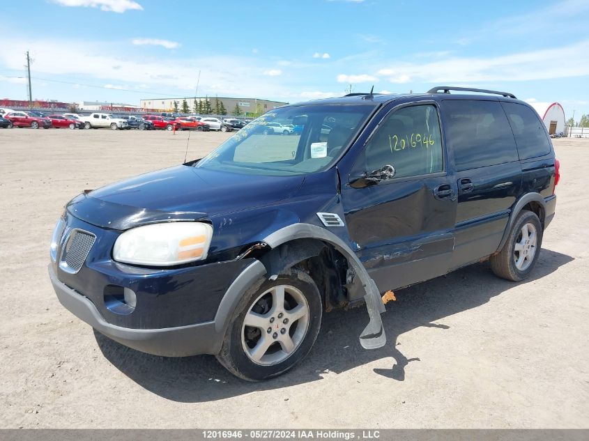 2007 Pontiac Montana Sv6 VIN: 1GMDU23107D182657 Lot: 12016946