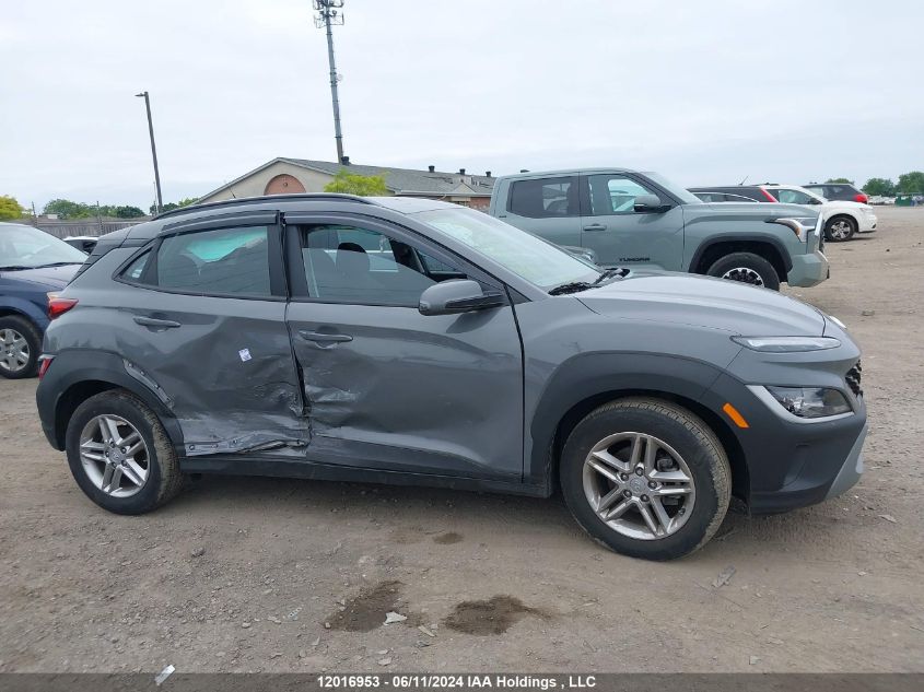 2022 Hyundai Kona Se VIN: KM8K12AB5NU882313 Lot: 12016953