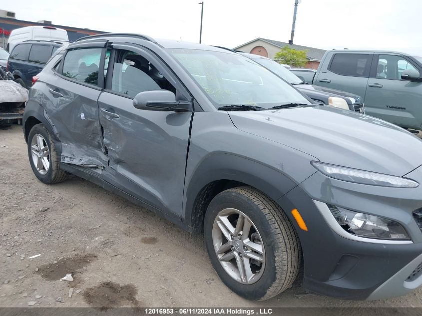 2022 Hyundai Kona Se VIN: KM8K12AB5NU882313 Lot: 12016953