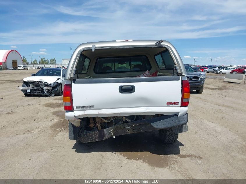 2001 GMC Sierra 1500 VIN: 2GTEK19TX11219458 Lot: 12016958