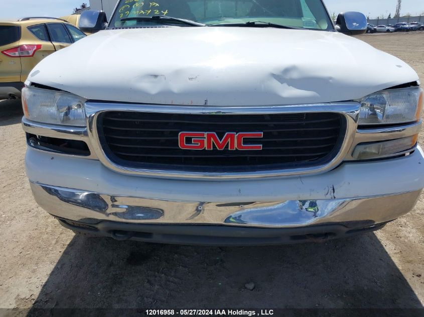 2001 GMC Sierra 1500 VIN: 2GTEK19TX11219458 Lot: 12016958