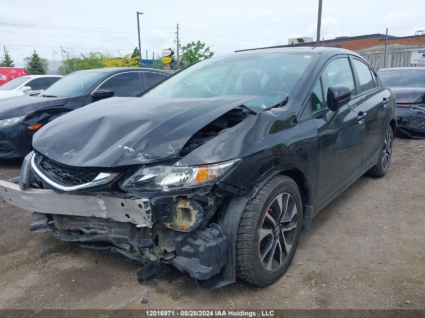 2014 Honda Civic Sedan VIN: 2HGFB2F59EH019153 Lot: 12016971