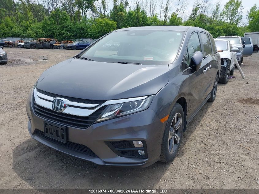 2019 Honda Odyssey Ex VIN: 5FNRL6H46KB510320 Lot: 12016974