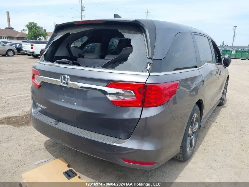 2019 Honda Odyssey Ex VIN: 5FNRL6H46KB510320 Lot: 12016974