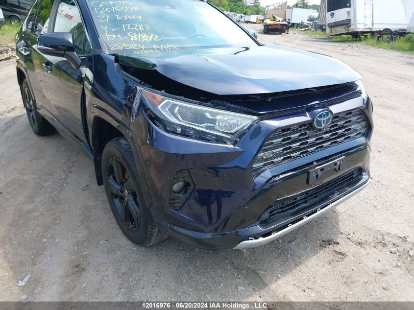 2021 Toyota Rav4 Xle VIN: 2T3RWRFV9MW122113 Lot: 12016976