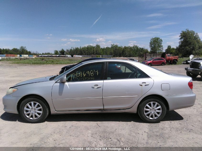 2005 Toyota Camry Le/Xle/Se VIN: 4T1BE32K85U575436 Lot: 12016984