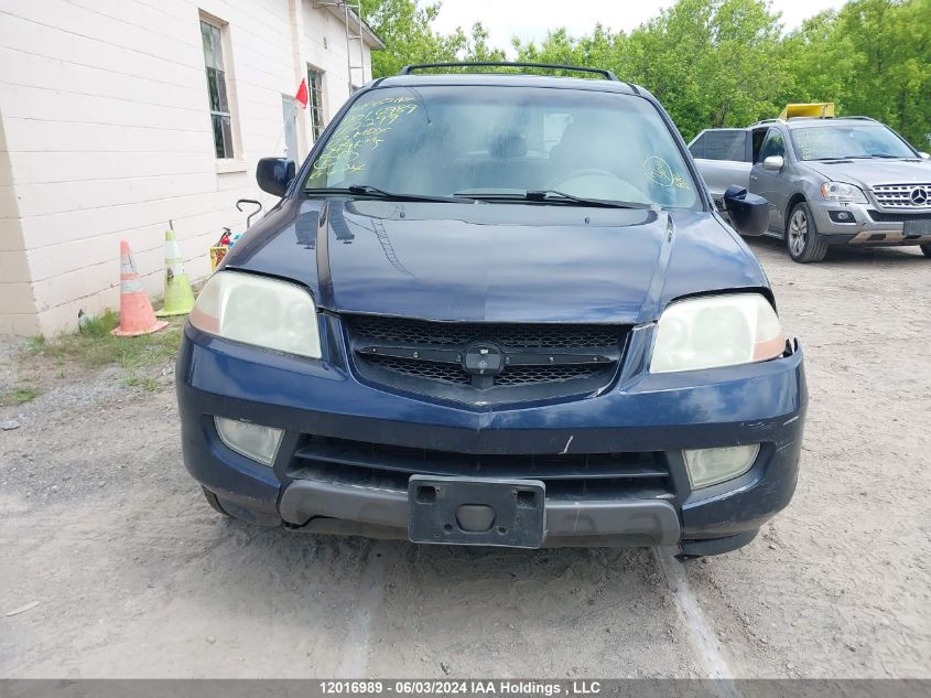 2003 Acura Mdx VIN: 2HNYD18663H002299 Lot: 12016989