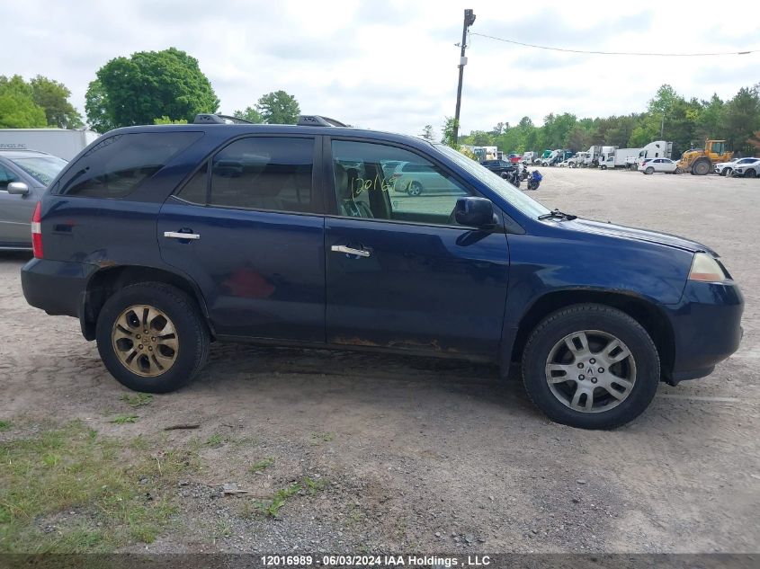 2003 Acura Mdx VIN: 2HNYD18663H002299 Lot: 12016989