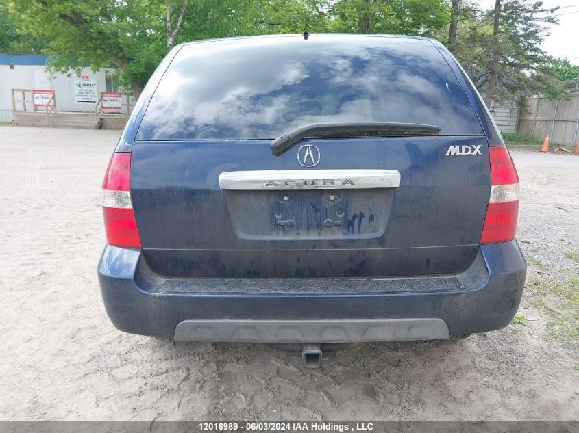 2003 Acura Mdx VIN: 2HNYD18663H002299 Lot: 12016989