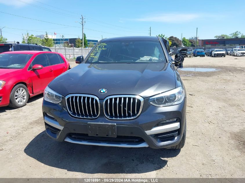 2021 BMW X3 VIN: 5UXTY5C05M9E54987 Lot: 12016991