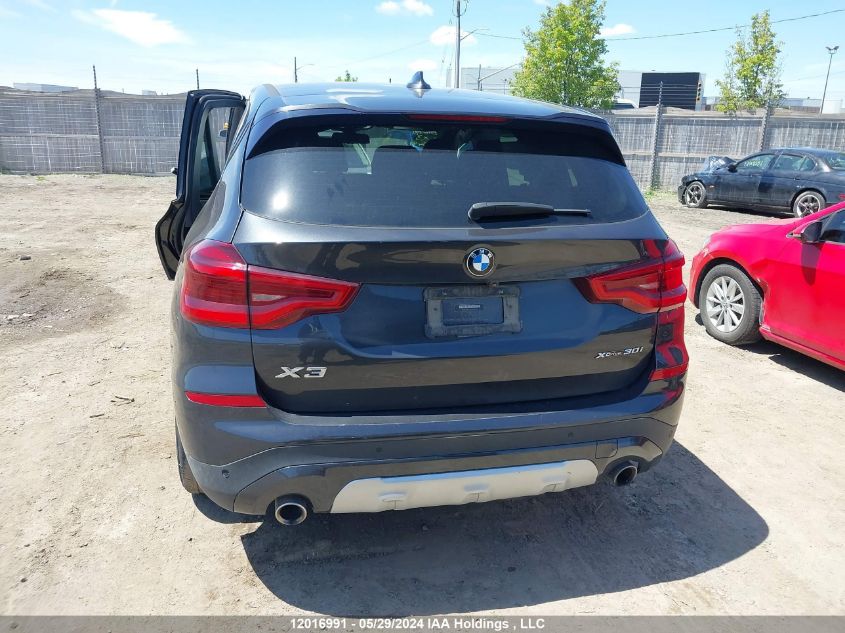 2021 BMW X3 VIN: 5UXTY5C05M9E54987 Lot: 12016991