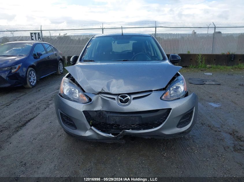 2014 Mazda Mazda2 VIN: JM1DE1KY3E0182120 Lot: 12016998