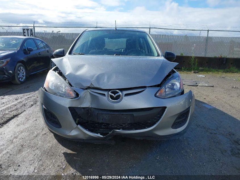 2014 Mazda Mazda2 VIN: JM1DE1KY3E0182120 Lot: 12016998