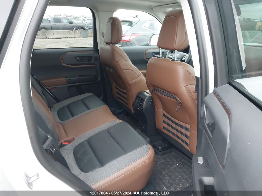 2023 Ford Bronco Sport Outer Banks VIN: 3FMCR9C64PRD50731 Lot: 12017004