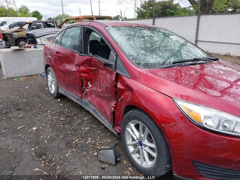 2015 Ford Focus Se VIN: 1FADP3F24FL331586 Lot: 12017008