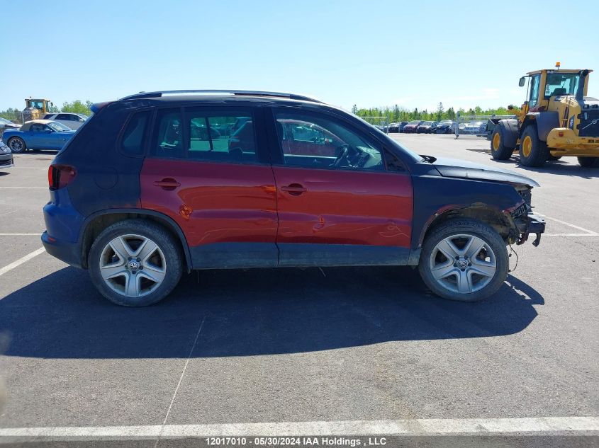 2011 Volkswagen Tiguan VIN: WVGBV7AX0BW001739 Lot: 12017010