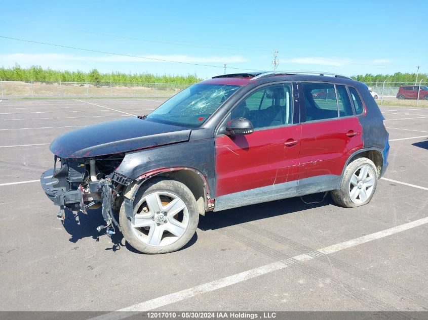 2011 Volkswagen Tiguan VIN: WVGBV7AX0BW001739 Lot: 12017010