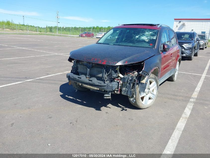 2011 Volkswagen Tiguan VIN: WVGBV7AX0BW001739 Lot: 12017010