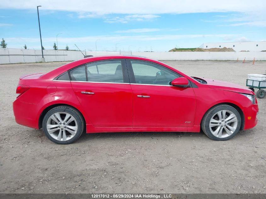 2016 Chevrolet Cruze Limited VIN: 1G1PF5SB9G7155178 Lot: 12017012