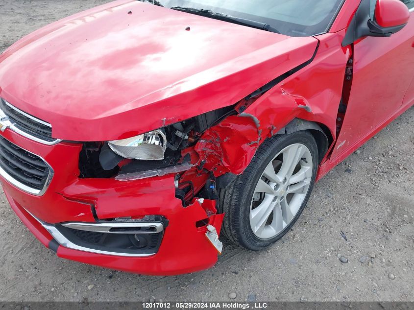 2016 Chevrolet Cruze Limited VIN: 1G1PF5SB9G7155178 Lot: 12017012