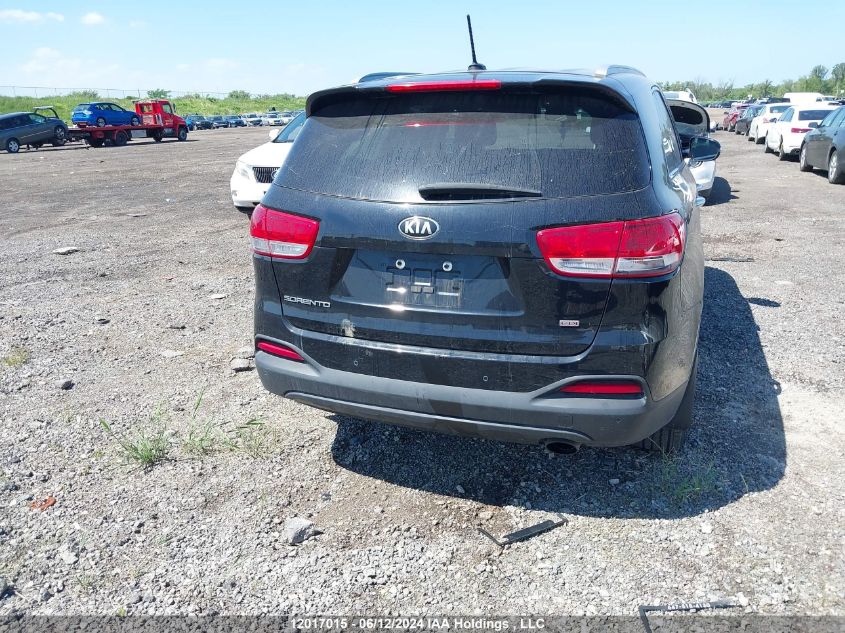 2017 Kia Sorento VIN: 5XYPG4A36HG196283 Lot: 12017015