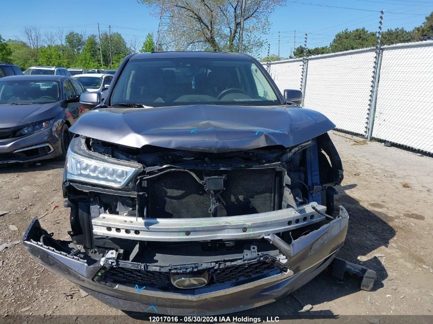 2018 Acura Mdx Navi VIN: 5J8YD4H47JL800706 Lot: 12017016