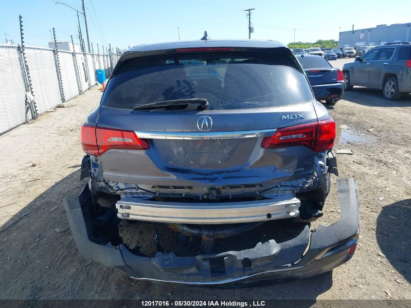 2018 Acura Mdx Navi VIN: 5J8YD4H47JL800706 Lot: 12017016