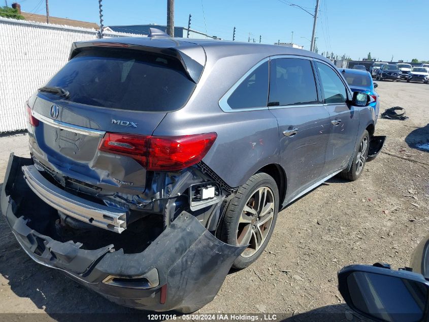 2018 Acura Mdx Navi VIN: 5J8YD4H47JL800706 Lot: 12017016