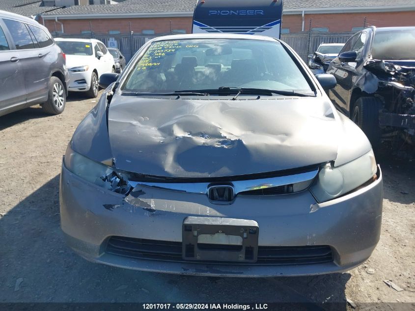 2008 Honda Civic Dx-G VIN: 2HGFA16408H110739 Lot: 12017017