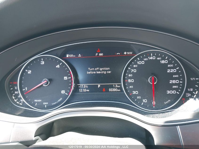 2016 Audi A7 VIN: WAU3MAFC4GN058289 Lot: 12017019