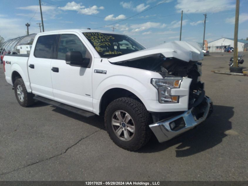 2016 Ford F-150 Xlt VIN: 1FTEW1EP2GKE80279 Lot: 12017025